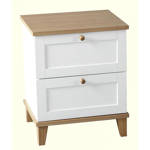 Arcadia 2 Drawer Bedside Cabinet
