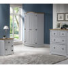 Corona White Double Wardrobe - Image 2