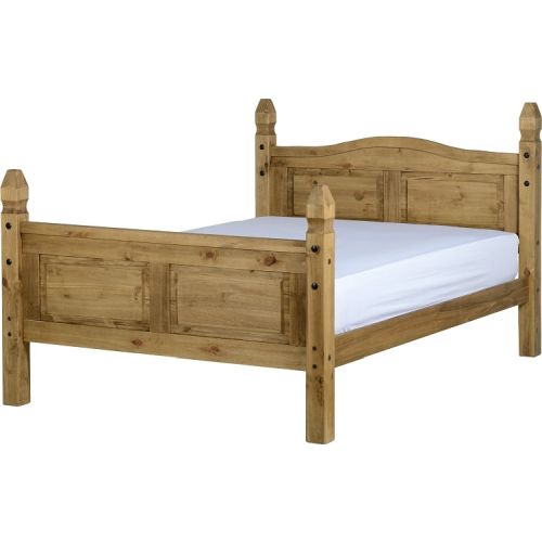 Corona 4ft 6' High Foot End Bed