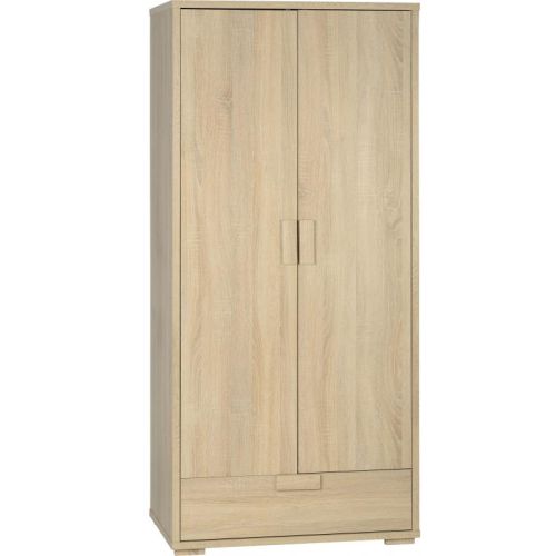 Cambourne 2 Door 1 Drawer Wardrobe