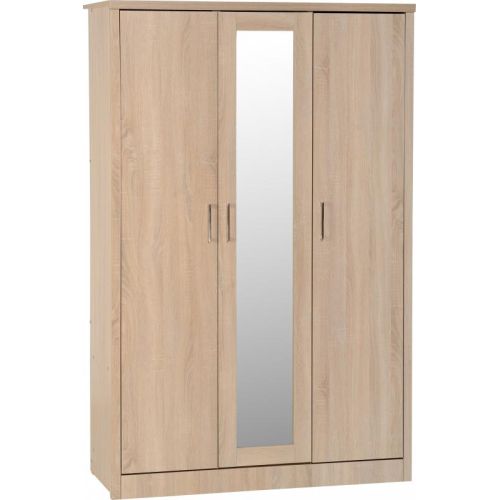 Lisbon 3 Door Wardrobe