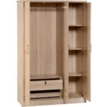 Lisbon 3 Door Wardrobe - Image 2