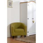 Tempo Tub Chair in Green Fabric - Image 2
