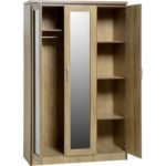 Charles 3 Door All Hanging Wardrobe - Image 3
