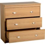 Regent 3 Drawer Chest - Image 2