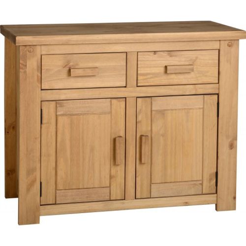 Tortilla 2 Door 2 Drawer Sideboard in Distressed Waxed Pine
