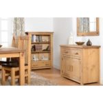 Tortilla 2 Door 2 Drawer Sideboard in Distressed Waxed Pine - Image 2