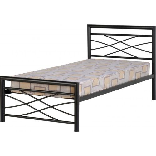 Kelly 3' Bed in Black