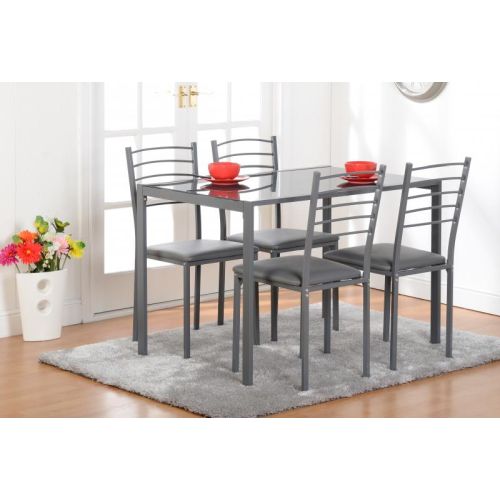 Marley Dining Set in Grey
