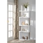 Charisma 5 Shelf Unit in Black Gloss/Chrome - Image 2