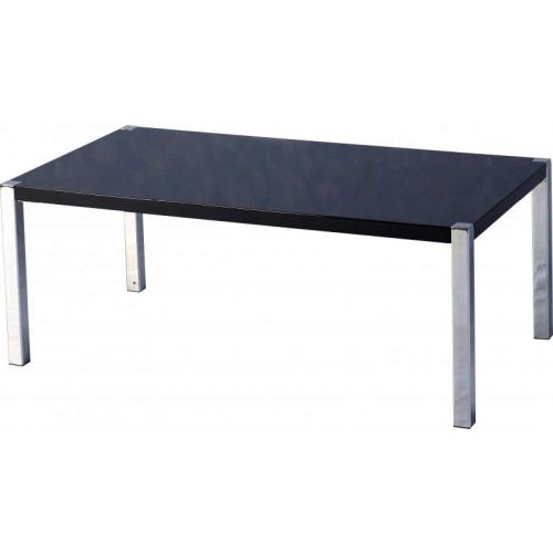 Charisma Coffee Table in Black Gloss/Chrome