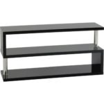 Charisma TV Stand in Black Gloss/Chrome - Image 2