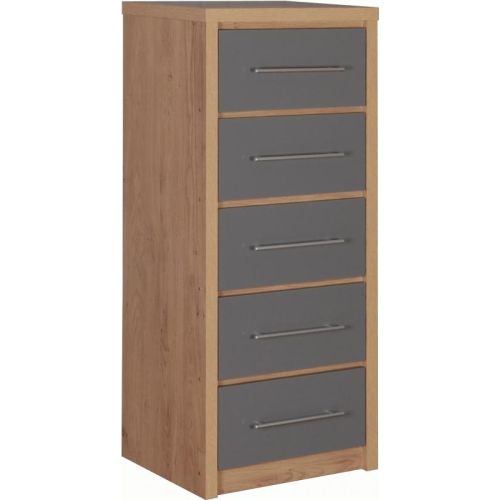 5 drawer top slim chest